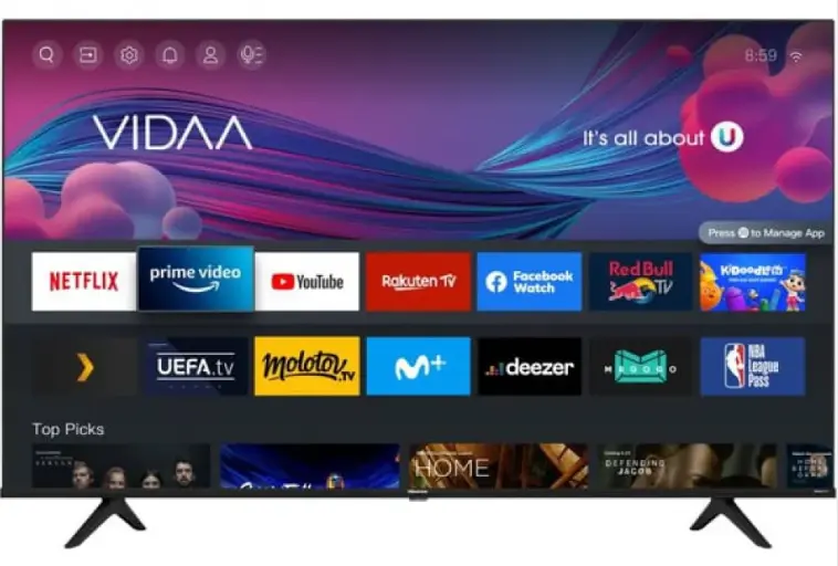 HISENSE LED 43″A62GS